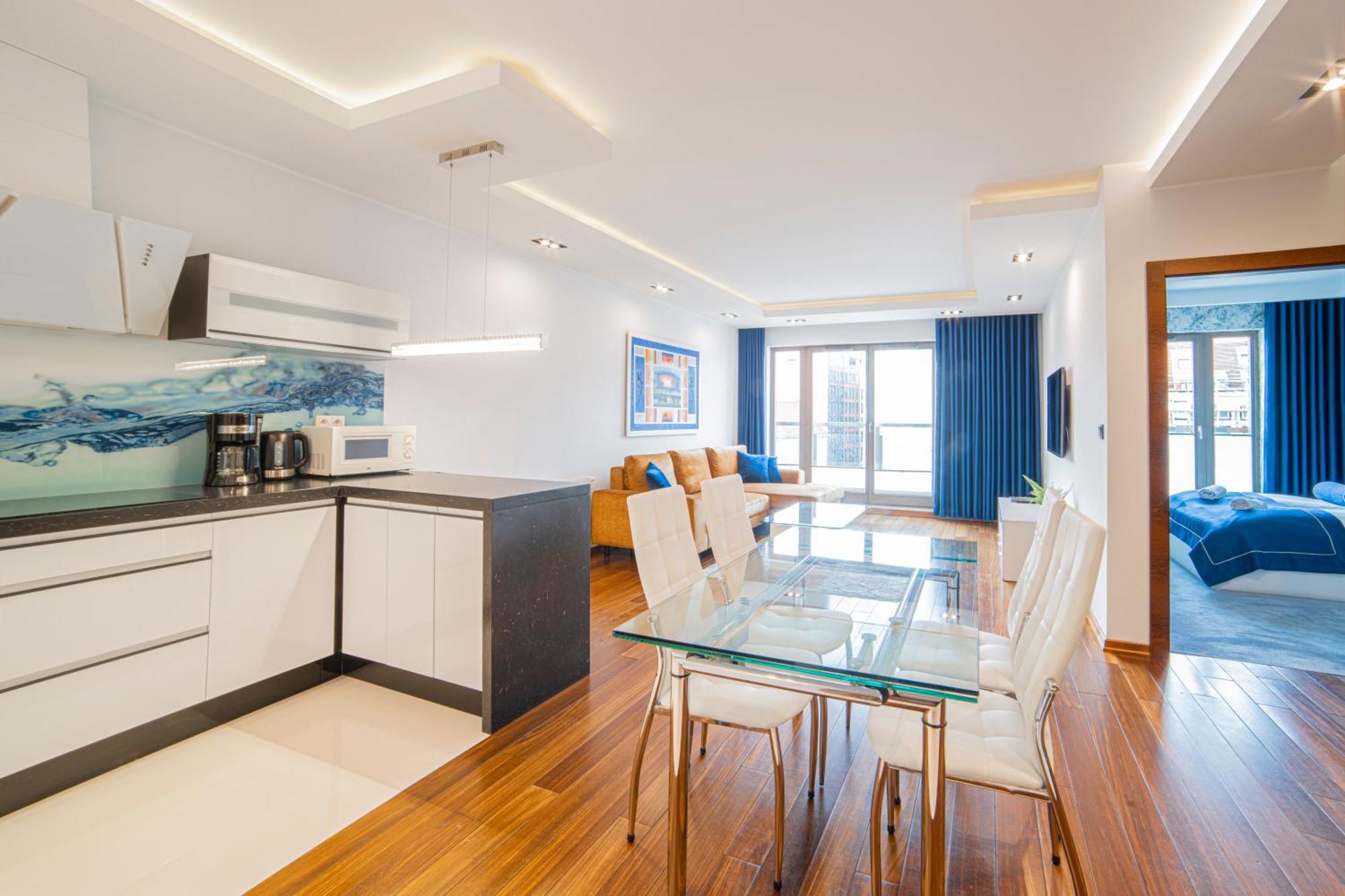 Appartamento Apartament Amber Centrum Z Basenem Danzica Esterno foto
