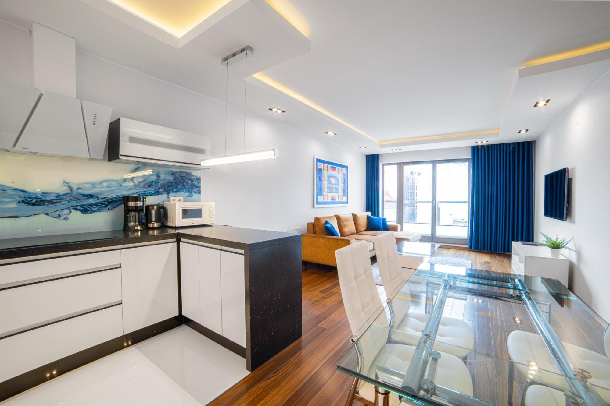 Appartamento Apartament Amber Centrum Z Basenem Danzica Esterno foto
