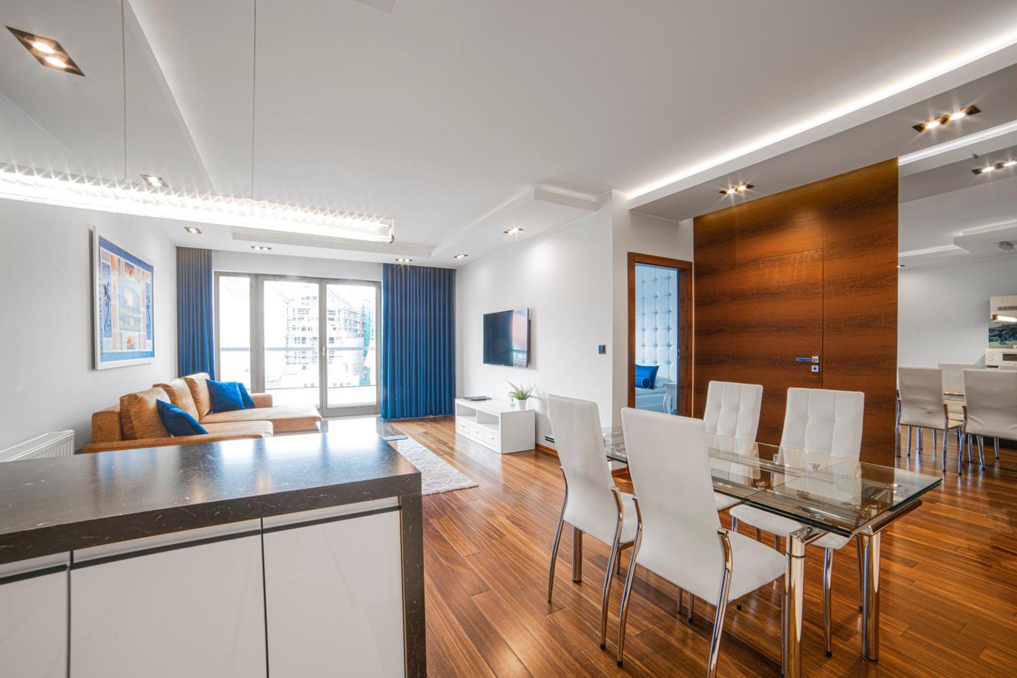 Appartamento Apartament Amber Centrum Z Basenem Danzica Esterno foto