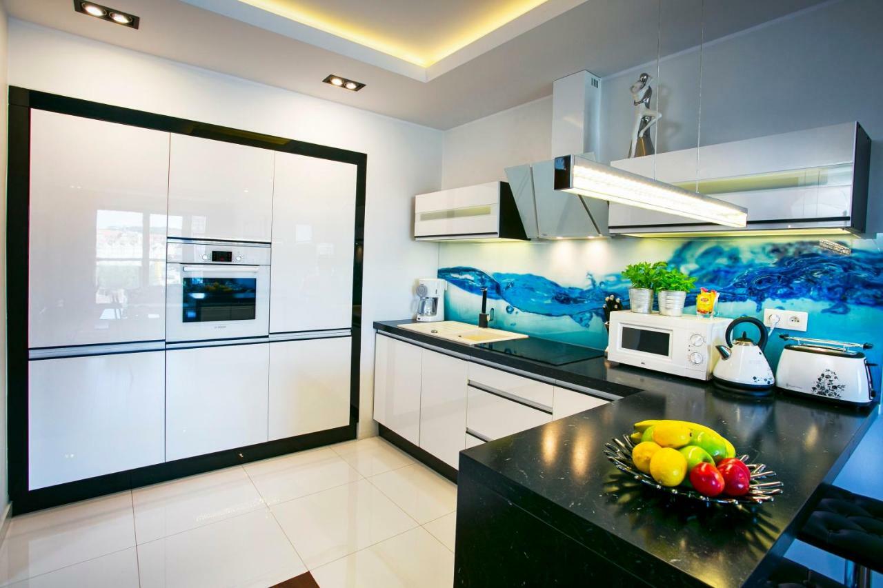 Appartamento Apartament Amber Centrum Z Basenem Danzica Esterno foto